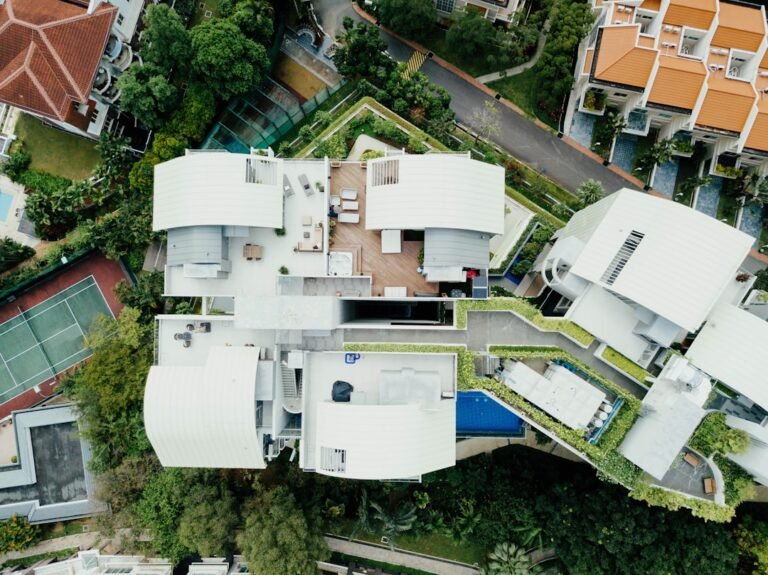 Photo Rooftop garden